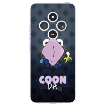 Picasee silikonový průhledný obal pro Xiaomi Redmi 14C - COONDA chlupatka - tmavá