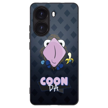 Picasee silikonový černý obal pro Xiaomi Poco X7 Pro 5G - COONDA chlupatka - tmavá