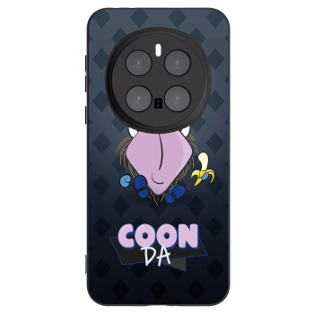 Picasee silikonový černý obal pro Honor Magic7 Pro 5G - COONDA chlupatka - tmavá