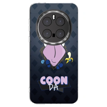 Picasee silikonový průhledný obal pro Honor Magic7 Pro 5G - COONDA chlupatka - tmavá
