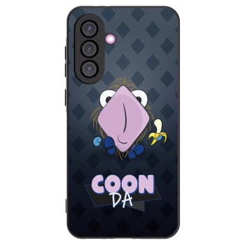 Picasee silikonový černý obal pro Samsung Galaxy A56 5G A566B - COONDA chlupatka - tmavá