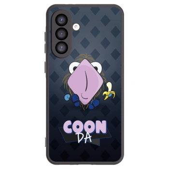 Picasee silikonový černý obal pro Samsung Galaxy A26 5G A266B - COONDA chlupatka - tmavá