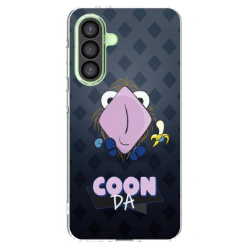 Picasee silikonový průhledný obal pro Samsung Galaxy A26 5G A266B - COONDA chlupatka - tmavá