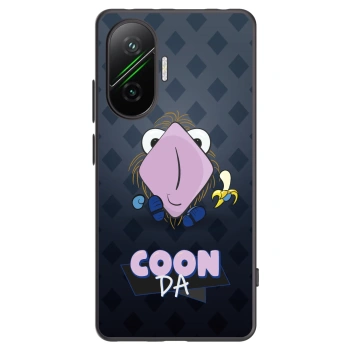 Picasee silikonový černý obal pro Xiaomi Poco F7 Pro 5G - COONDA chlupatka - tmavá