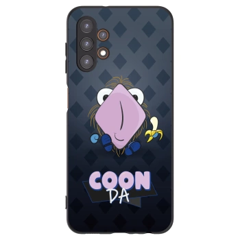 Picasee silikonový černý obal pro Samsung Galaxy A13 5G - COONDA chlupatka - tmavá