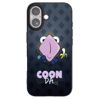 Picasee silikonový černý obal pro Apple iPhone 17 - COONDA chlupatka - tmavá