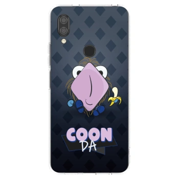 Picasee silikonový průhledný obal pro Xiaomi Redmi 7 - COONDA chlupatka - tmavá