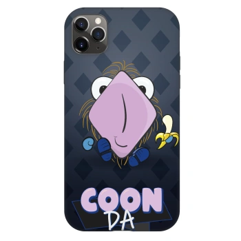 Obal pro Apple iPhone 11 Pro Max - COONDA chlupatka - tmavá