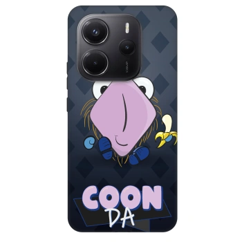 Obal pro Xiaomi Redmi Note 14 5G - COONDA chlupatka - tmavá