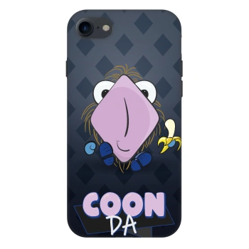 Obal pro Apple iPhone SE 2020 - COONDA chlupatka - tmavá