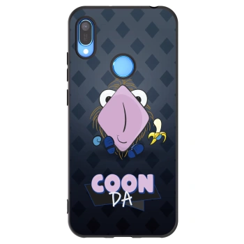 Obal pro Huawei Y6 2019 - COONDA chlupatka - tmavá