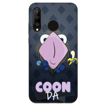 Obal pro Huawei P30 Lite - COONDA chlupatka - tmavá