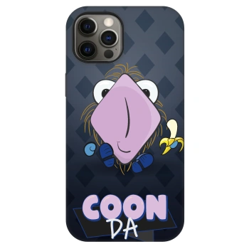 Obal pro Apple iPhone 12 Pro - COONDA chlupatka - tmavá