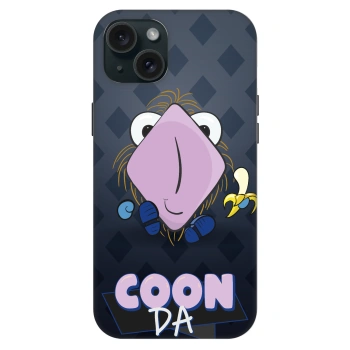 Obal pro Apple iPhone 15 Plus - COONDA chlupatka - tmavá