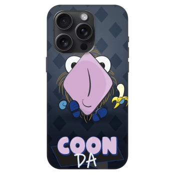 Obal pro Apple iPhone 15 Pro - COONDA chlupatka - tmavá