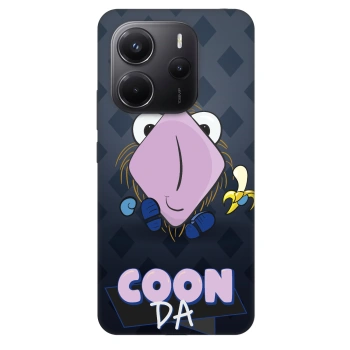 Obal pro Xiaomi Redmi Note 14 4G - COONDA chlupatka - tmavá
