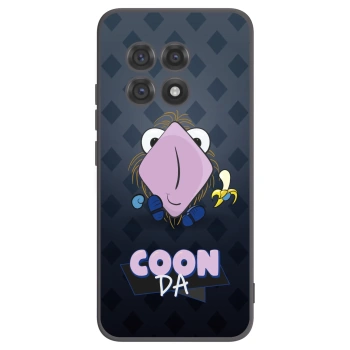 Picasee silikonový černý obal pro OnePlus 13R 5G - COONDA chlupatka - tmavá