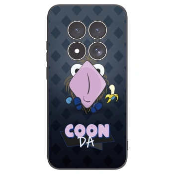 Picasee silikonový černý obal pro Xiaomi Redmi Note 15 Pro 4G - COONDA chlupatka - tmavá