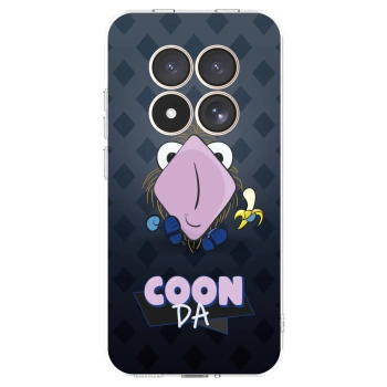 Picasee silikonový průhledný obal pro Xiaomi Redmi Note 15 Pro 4G - COONDA chlupatka - tmavá