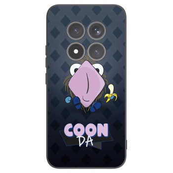 Picasee silikonový černý obal pro Xiaomi Redmi Note 15 Pro+ - COONDA chlupatka - tmavá