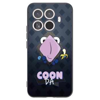 Picasee silikonový černý obal pro Xiaomi 15T Pro - COONDA chlupatka - tmavá
