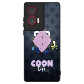 Obal pro Motorola Edge 50 Fusion - COONDA chlupatka - tmavá