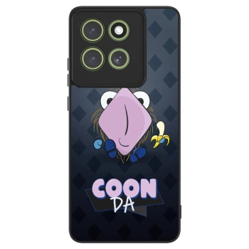 Obal pro Motorola Moto G86 Power 5G - COONDA chlupatka - tmavá