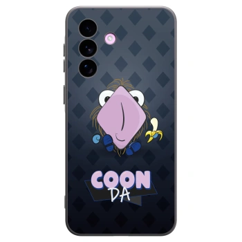 Picasee silikonový černý obal pro Samsung Galaxy A57 5G - COONDA chlupatka - tmavá