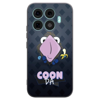 Picasee silikonový černý obal pro Xiaomi 17T - COONDA chlupatka - tmavá