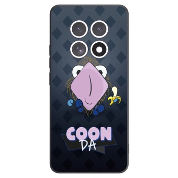 Picasee silikonový černý obal pro Xiaomi Redmi Note 15 5G - COONDA chlupatka - tmavá