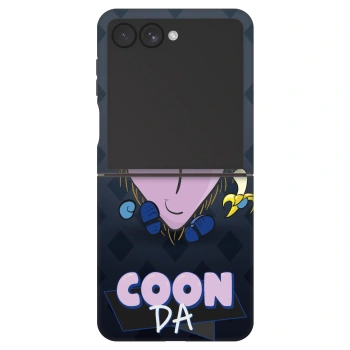Picasee Fashion Case pro Samsung Galaxy Z Flip7 5G - COONDA chlupatka - tmavá