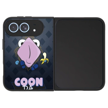 Obal pro Apple iPhone Duo - COONDA chlupatka - tmavá