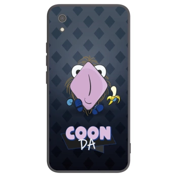 Picasee silikonový černý obal pro Xiaomi Redmi 7A - COONDA chlupatka - tmavá