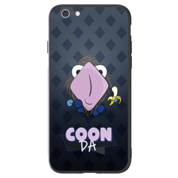 Obal pro Apple iPhone 6/6S - COONDA chlupatka - tmavá