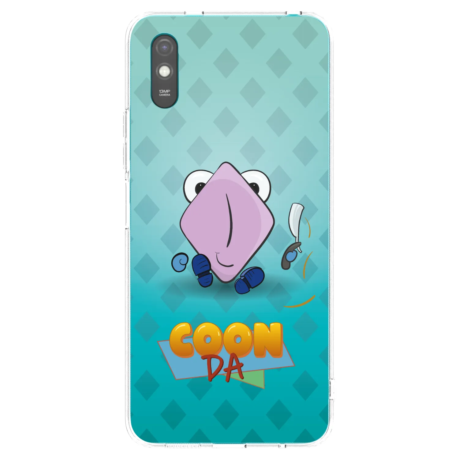 Picasee silikonový průhledný obal pro Xiaomi Redmi 9A - COONDA holátko - světlá