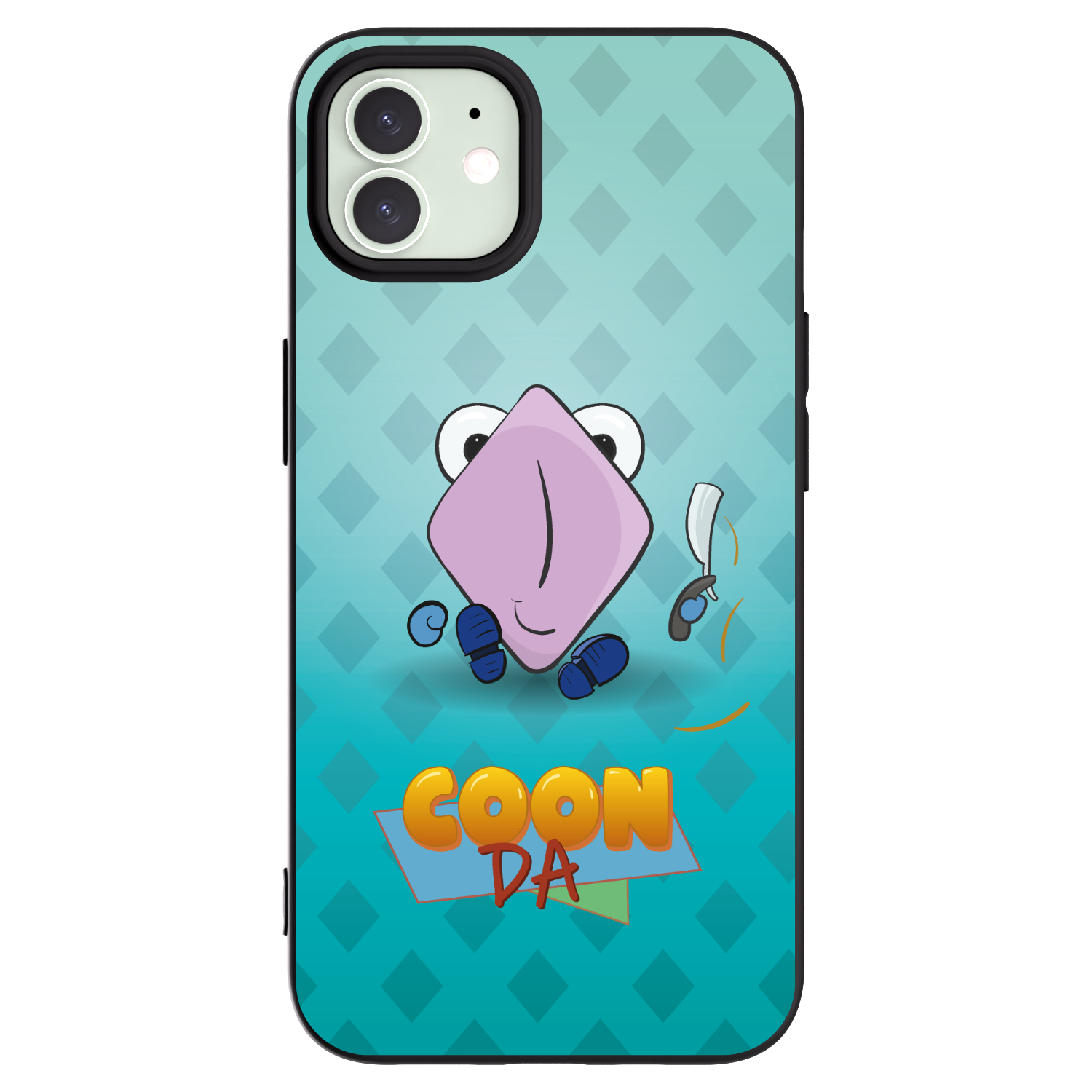 Picasee silikonový černý obal pro Apple iPhone 12 Pro - COONDA holátko - světlá