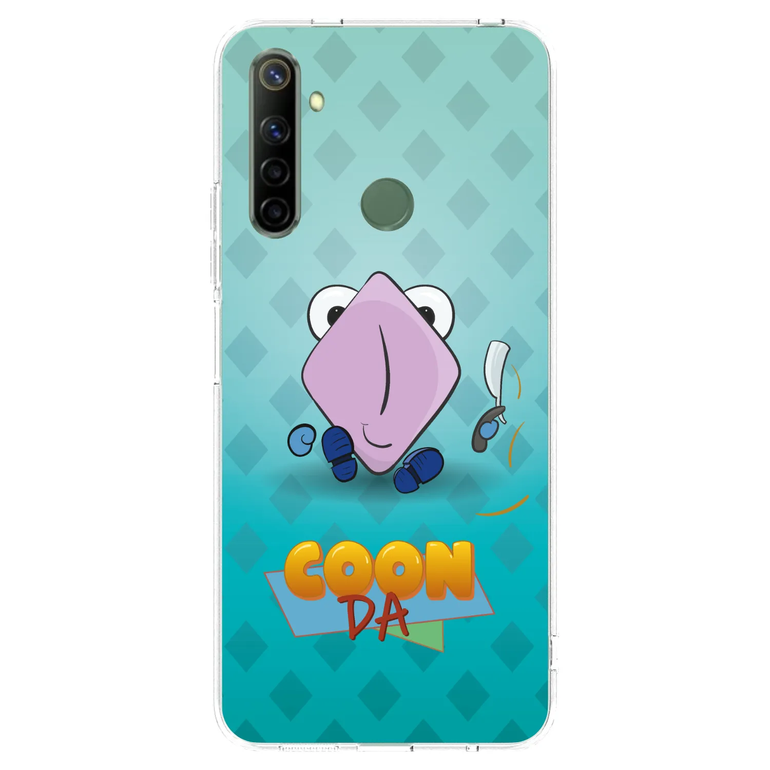 Picasee silikonový průhledný obal pro Realme 6i - COONDA holátko - světlá