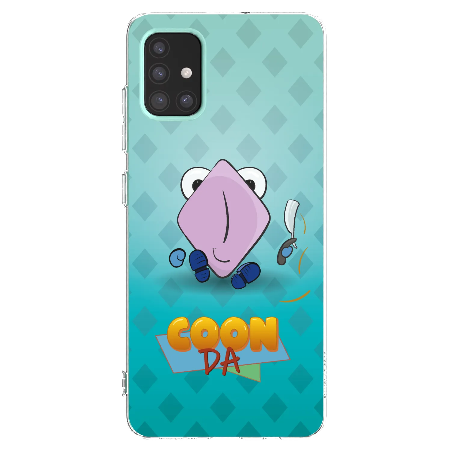 Picasee silikonový průhledný obal pro Samsung Galaxy M31s - COONDA holátko - světlá