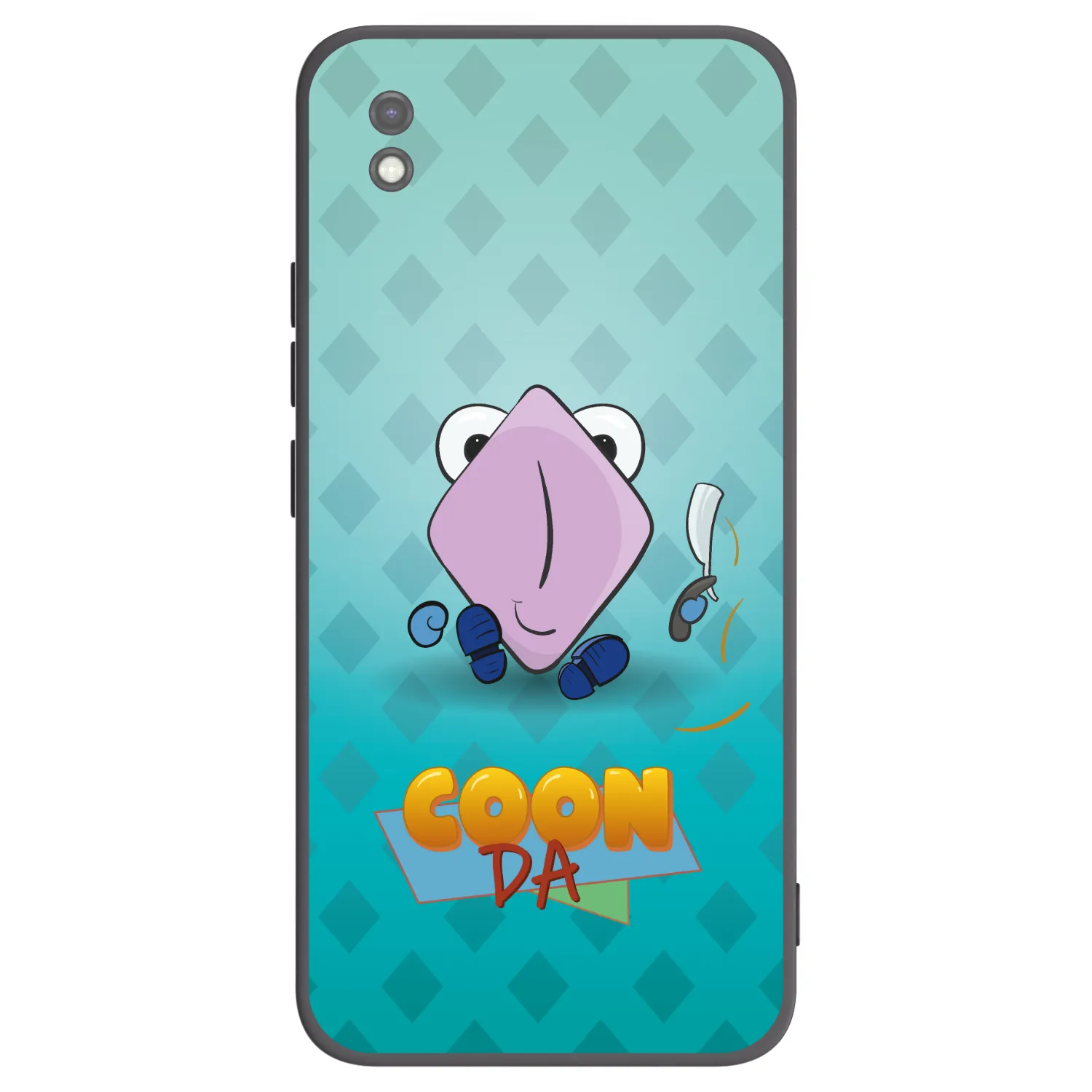Picasee silikonový černý obal pro Xiaomi Redmi 9AT - COONDA holátko - světlá