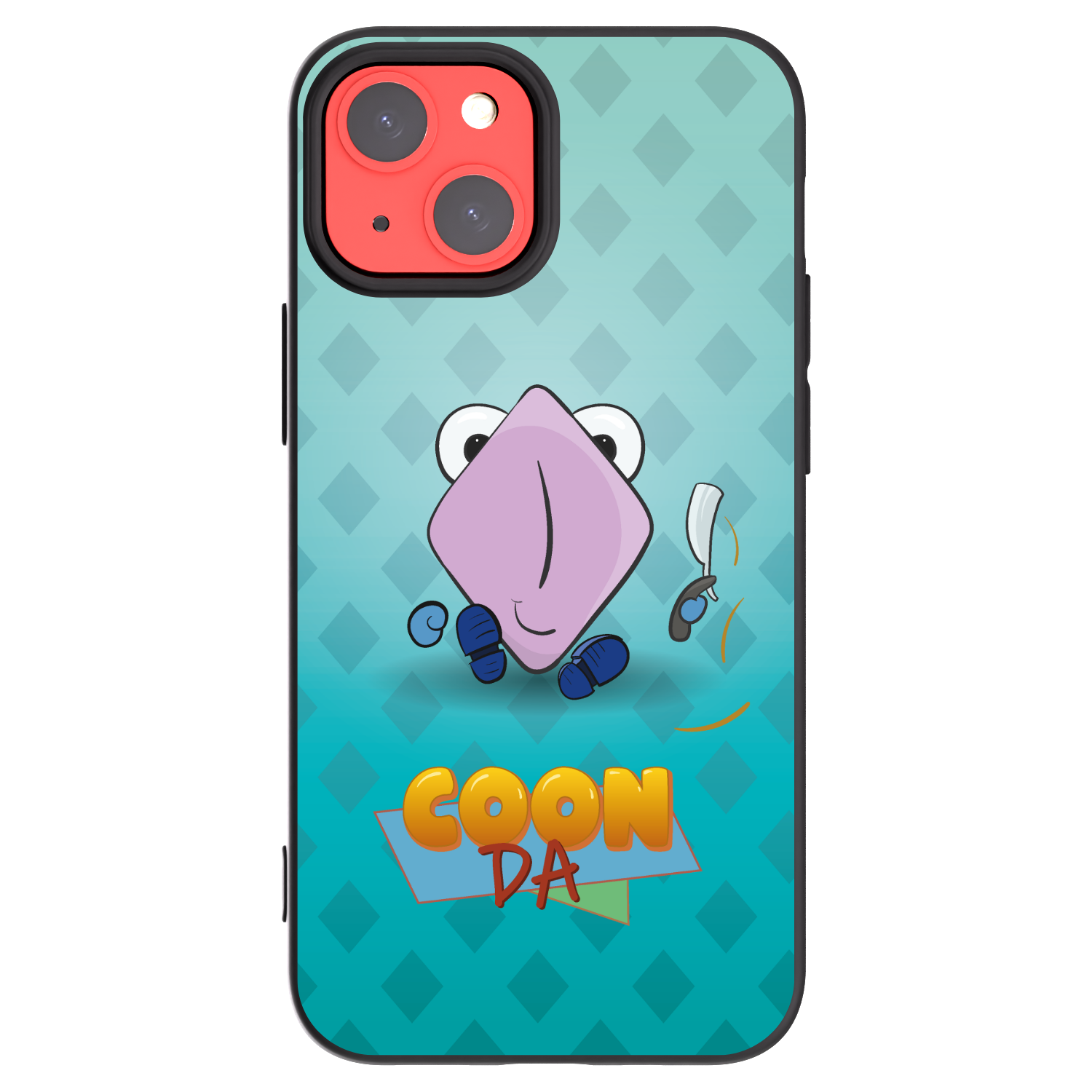 Picasee silikonový černý obal pro Apple iPhone 13 mini - COONDA holátko - světlá