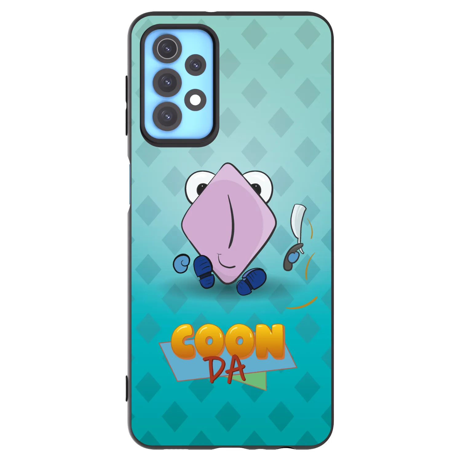 Picasee silikonový černý obal pro Samsung Galaxy A32 4G SM-A325F - COONDA holátko - světlá