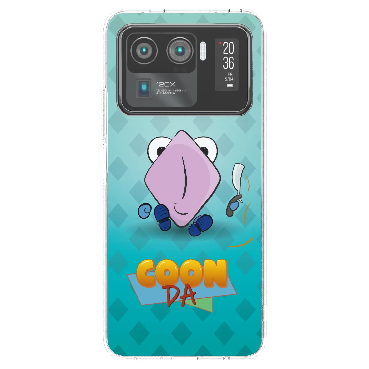 Picasee silikonový průhledný obal pro Xiaomi Mi 11 Ultra - COONDA holátko - světlá