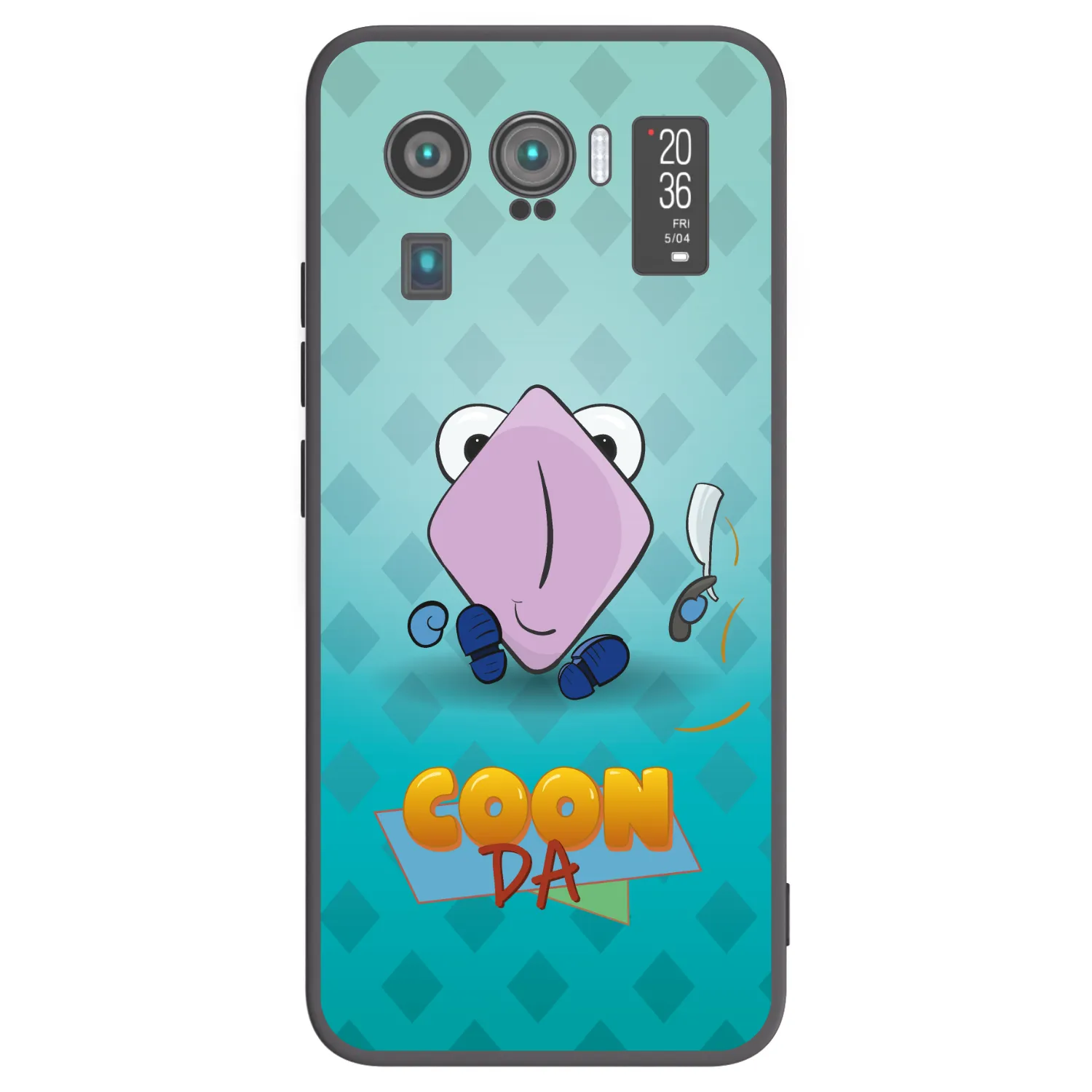 Picasee silikonový černý obal pro Xiaomi Mi 11 Ultra - COONDA holátko - světlá