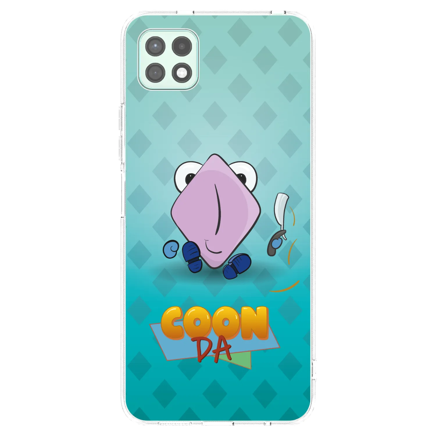 Picasee silikonový průhledný obal pro Samsung Galaxy A22 A226B 5G - COONDA holátko - světlá