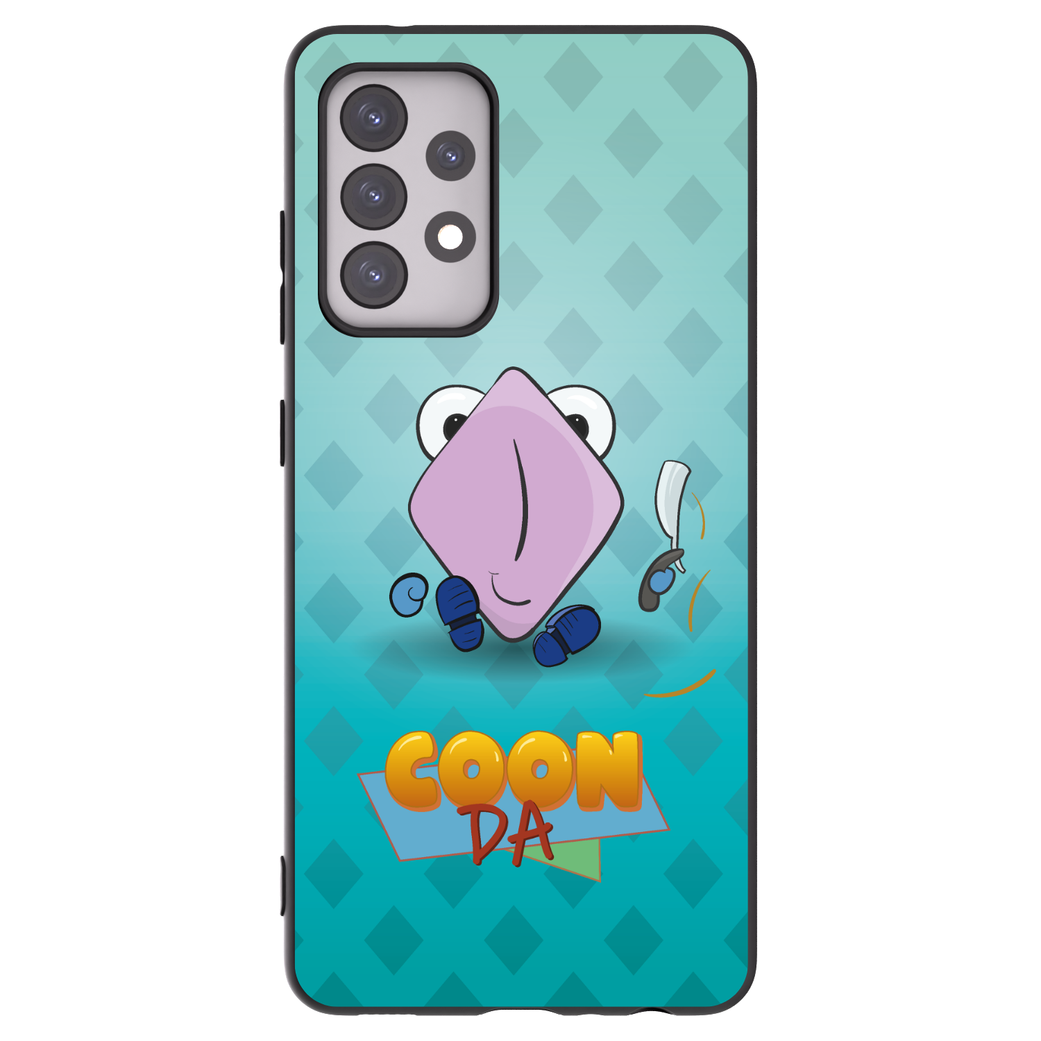 Picasee silikonový černý obal pro Samsung Galaxy A52s 5G A528B - COONDA holátko - světlá