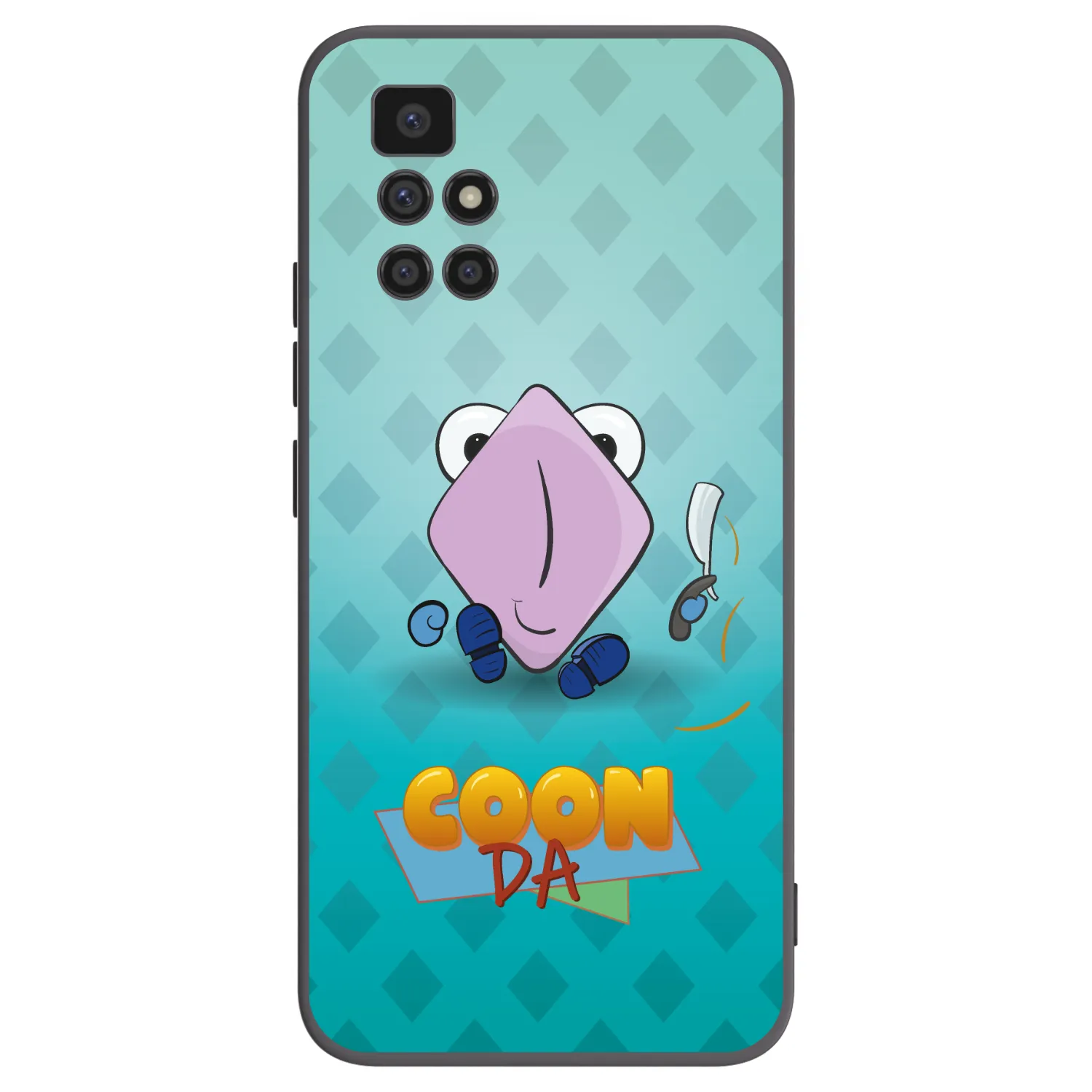 Picasee silikonový černý obal pro Xiaomi Redmi 10 - COONDA holátko - světlá