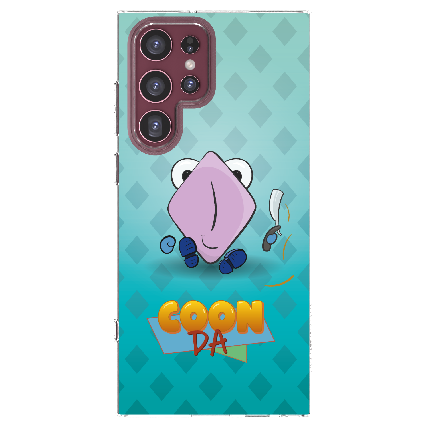 Picasee silikonový průhledný obal pro Samsung Galaxy S22 Ultra 5G - COONDA holátko - světlá