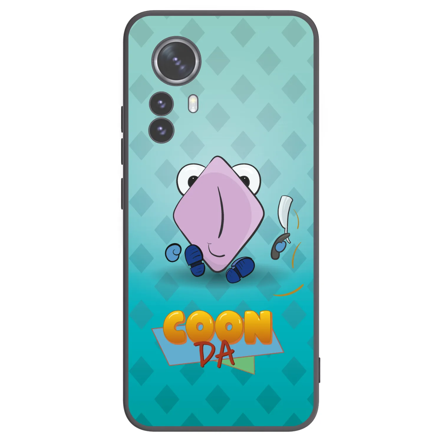 Picasee silikonový černý obal pro Xiaomi 12 Pro - COONDA holátko - světlá