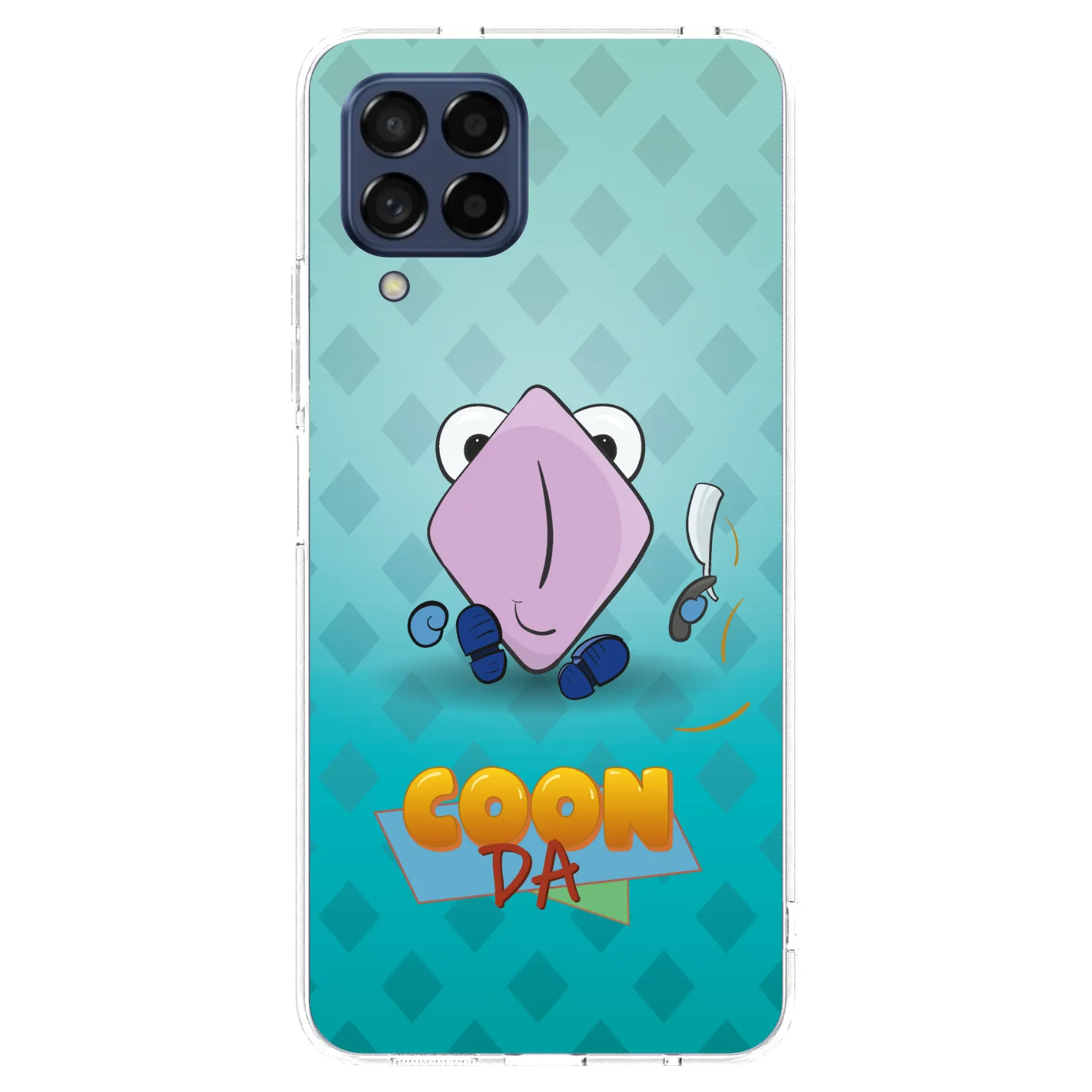 Picasee silikonový průhledný obal pro Samsung Galaxy M53 5G - COONDA holátko - světlá