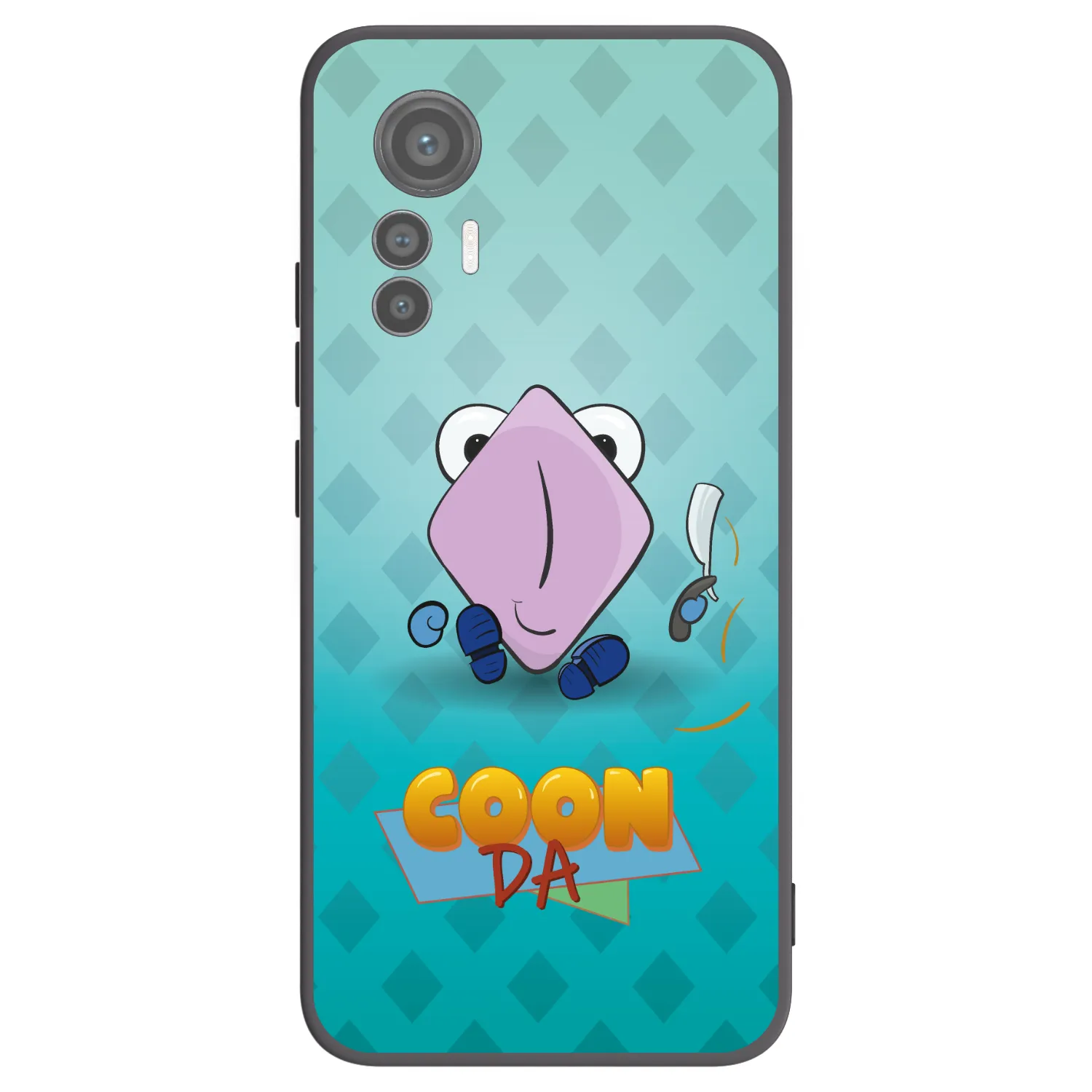Picasee silikonový černý obal pro Xiaomi 12 Lite - COONDA holátko - světlá